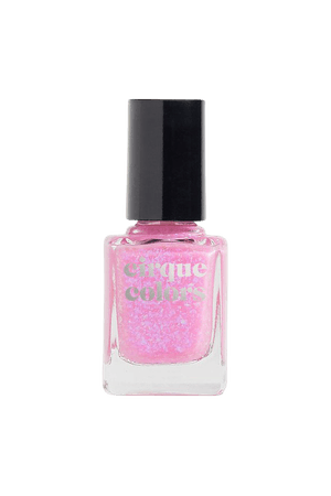 Cirque Colors Fairy Floss - Sheer Pink Jelly Iridescent Nail Polish