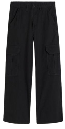 Wide-leg Cargo Pants - Khaki green - Kids | H&M US
