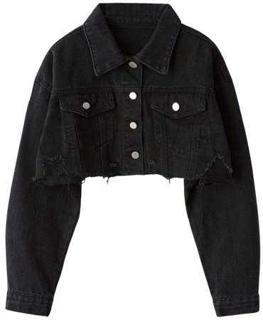 jean jacket black