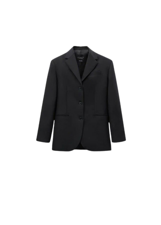 100% virgin wool suit blazer - Women | Mango USA