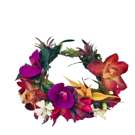 hawaiian flower crown