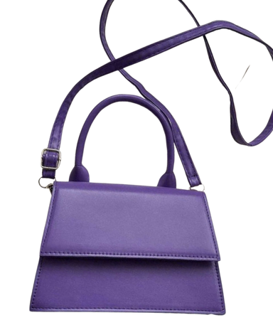 purple satchel