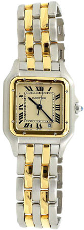 Cartier Certified Pre-Owned Circa 1986 Panthere Watch For Sale at 1stDibs