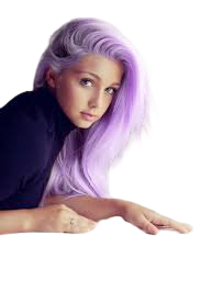 girl with purple hair - Google Search