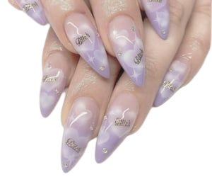 lavender nails