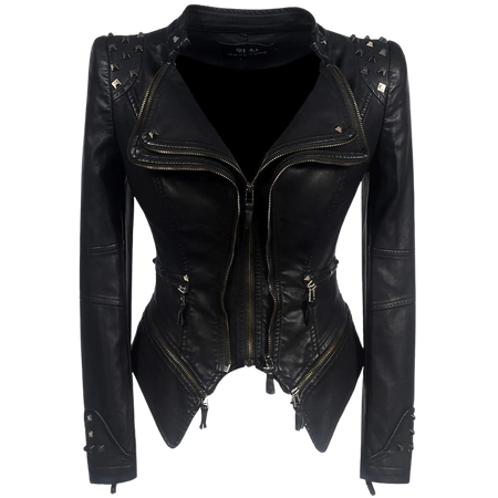 rocker leather jacket