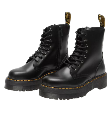 DR. MARTENS Jadon Womens Platform Boots - BLACK - R15265001