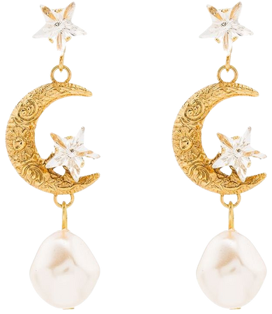 Shop Jennifer Behr Elpis pearl drop earrings with Express Delivery - FARFETCH