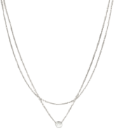 Layered Opal Necklace Silver | Mejuri