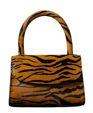 tiger print bag