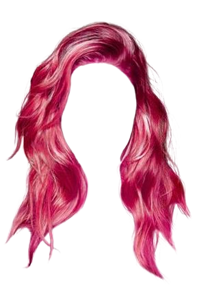 pink hair doll png