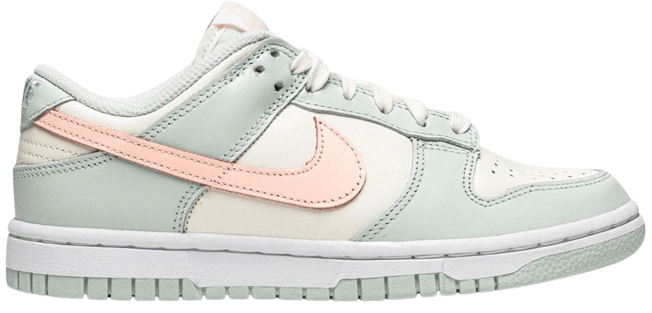 Shop Nike Dunk Low sneakers "Barely Green" with Express Delivery - FARFETCH
