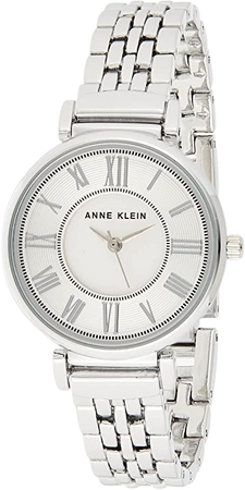Amazon.com: Anne Klein Women's AK/2159SVSV Silver-Tone Bracelet Watch : Clothing, Shoes & Jewelry