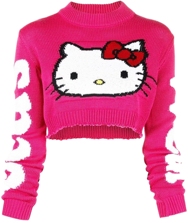 Gcds Hello Kitty intarsia-knit Jumper - Farfetch