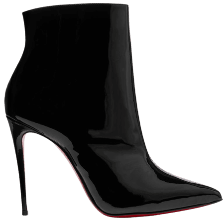 CHRISTIAN LOUBOUTIN So Kate Booty 100 patent-leather ankle boots