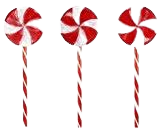 Amazon.com: Red and White Candy Cane Striped Christmas Santa Hat - 12 Pack: Arts, Crafts & Sewing