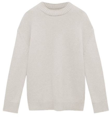 ANINE BING Rosie Sweater - Oatmeal