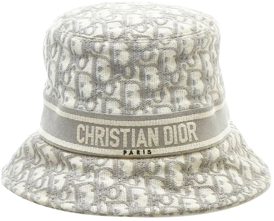Christian Dior pre-owned Oblique Pattern Bucket Hat