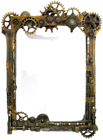 steampunk mirror