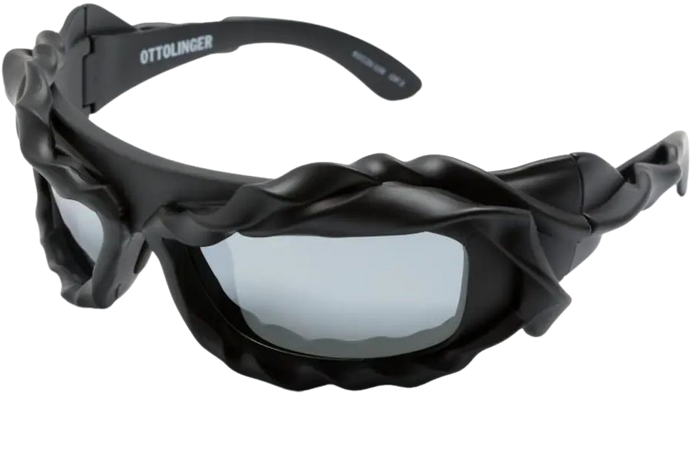 Ottolinger Twisted 3D-detailing Matte Sunglasses - Farfetch