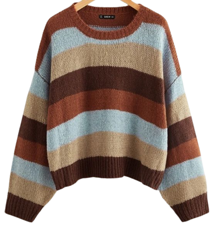 Chunky Striped Sweater