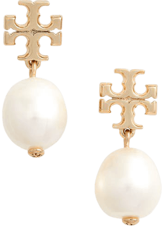Tory Burch Kira Genuine Pearl Drop Earrings | Nordstrom