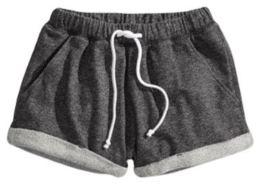 gray sleep shorts