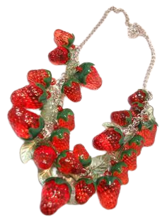 Strawberry Necklace 1