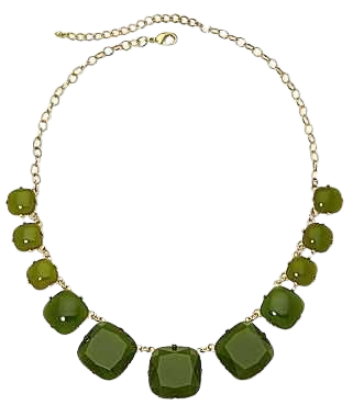 olive green necklace - Google Search