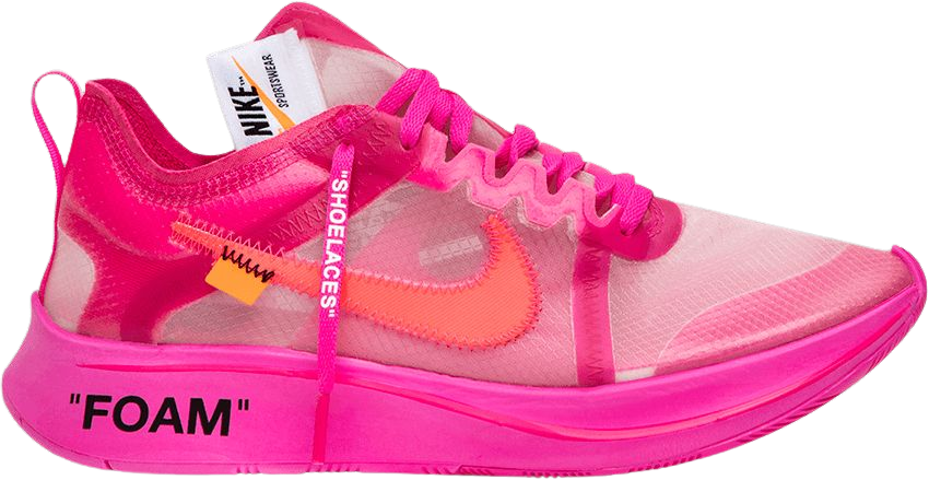 Pinterest Shop OFF-WHITE x Zoom Fly SP 'Tulip Pink' - Nike on GOAT. We ...