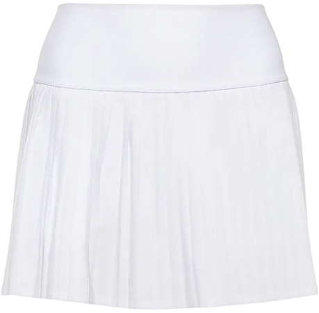 Womens Alo Yoga white Match Point Tennis Skirt