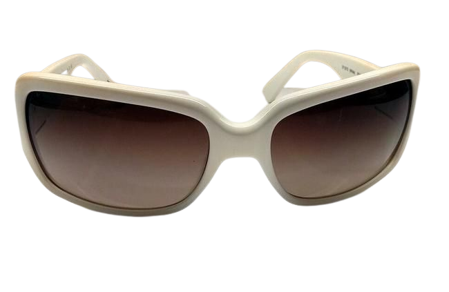 Coach White Delphine L900 Sunglasses