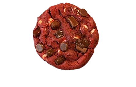 Davids Cookies Red Velvet Decadent Cookie Dough, 4.5 Ounce -- 80 per case.
