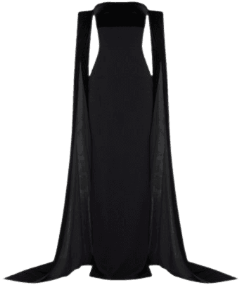 Harland Velvet-Detailed Crepe Strapless Gown By Alex Perry | Moda Operandi