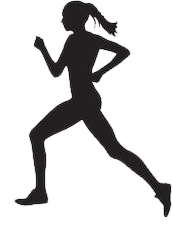 girl running silhouette - Google Search
