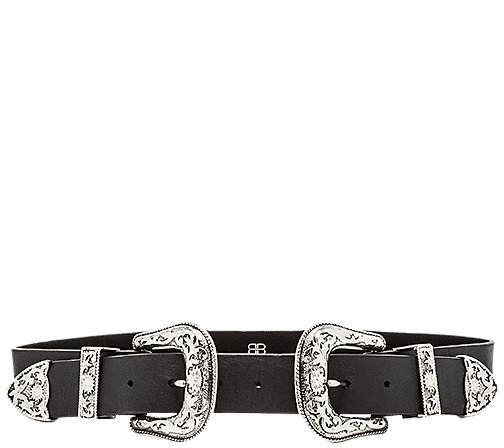 B-Low the Belt Bri Bri Waist Belt in Black & Silver | REVOLVE