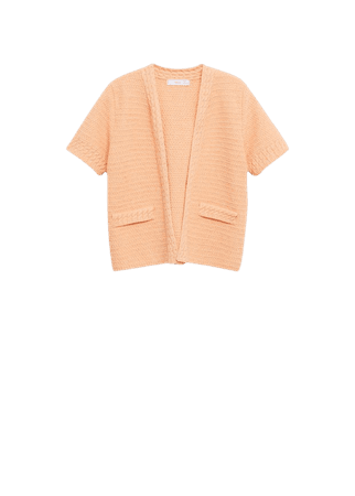 Cotton-blend cardigan - Women | Mango USA