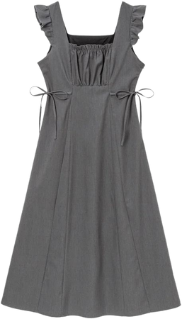 grey dress