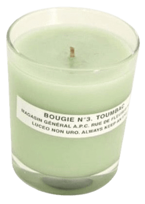 sage green candle