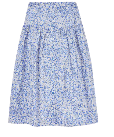 Maeve null Button Through Skirt , Size US 6 | Joules US