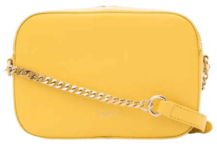 BAPY BY *A BATHING APE® engraved-logo leather shoulder bag yellow BPHK23XXXX - Farfetch