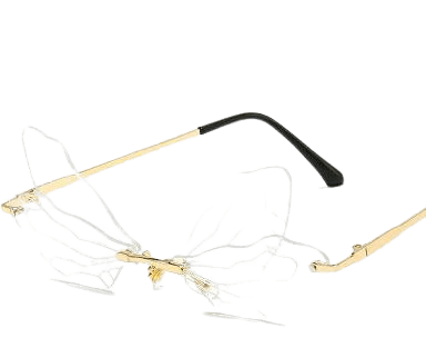 Janelle's Fairycore Rimless Sunglasses – algrandeboutique