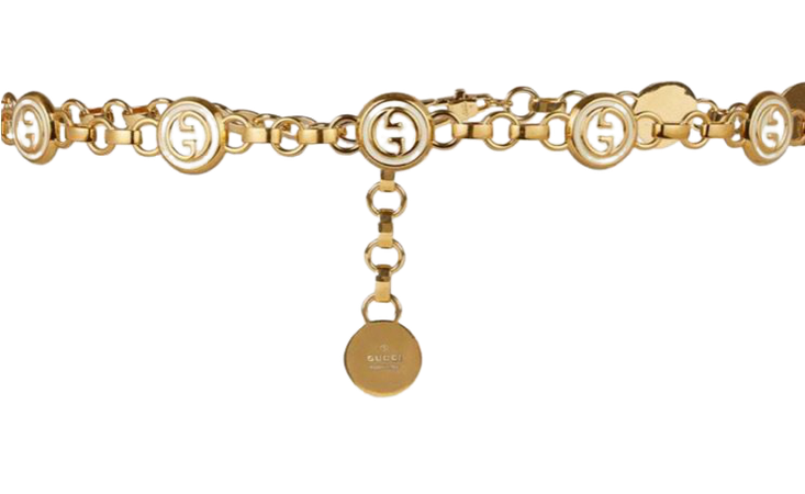 Gucci chain belt