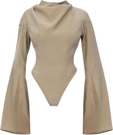 Kula Draped Bodysuit By Andrea Iyamah | Moda Operandi