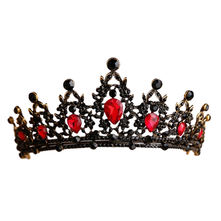 Vintage Black Crown//Black Crystal Wedding Crown//Bridal | Etsy