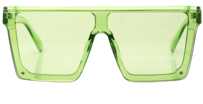 Just Like Candy Sunglasses - Lime