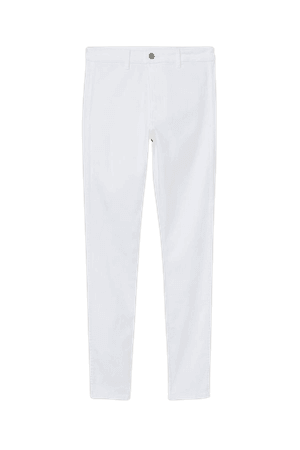 Skinny High Ankle Jeans - White - Ladies | H&M US