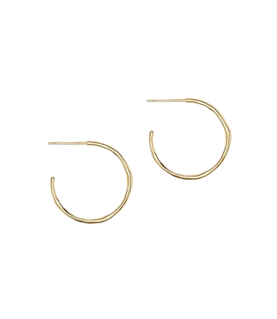 small gold hoops