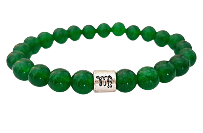 Virgo bracelet virgo jewelry virgo stone zodiac bracelet | Etsy