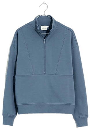 Richer Poorer Terry Quarter-Zip Mockneck Sweatshirt